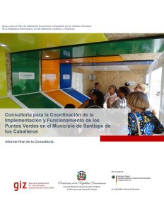 Consultoría para la Coordinación de la Implementación y Funcionamiento de los Puntos Verdes en el Municipio de Santiago de los Caballeros